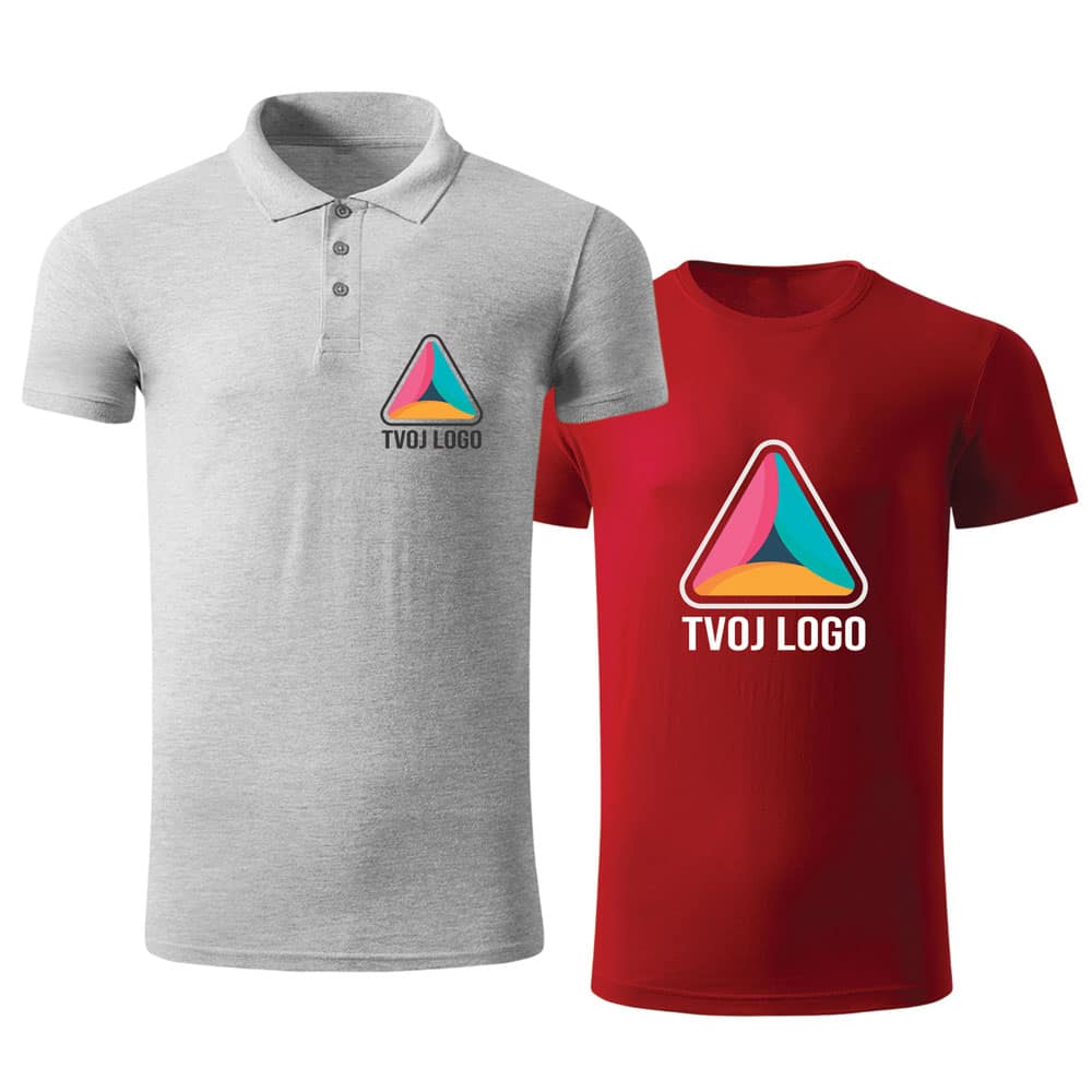 Reklamne majice za firme - štampa na tekstilu Moj kroj