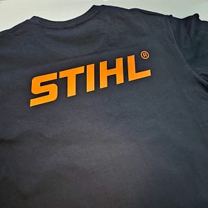Premium reklamna majica Stihl - DTF štampa Moj kroj