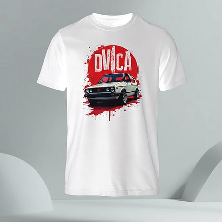 Bela muška majica Dvica