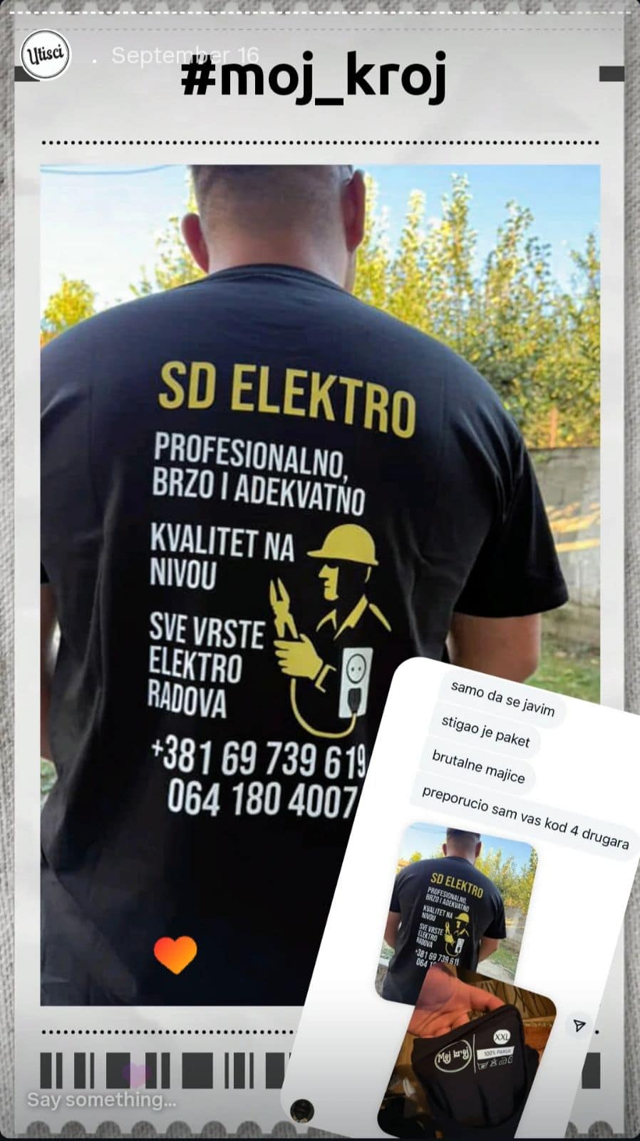 Moj kroj utisci
